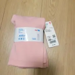 ☆新品　ユニクロ　エアリズム　ソフトレギンス10分丈☆ピンク　150 140