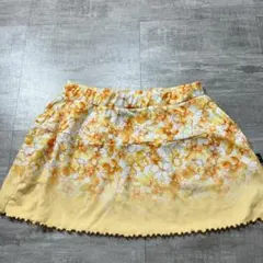 美品 プリンス Prince テニスウェア レディース スカート 総柄 L