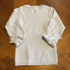 petit main リブ編みセーター 140