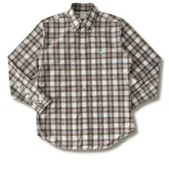 10s USA製 ブルックス ブラザーズ マドラス チェック BD 長袖シャツ
