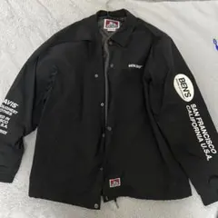 BEN DAVIS ブラックナイロンジャケット Lサイズ