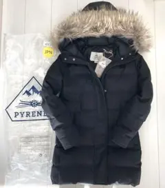 ピレネックス　レディース　ダウン　ジャケット　グルノーブル　黒