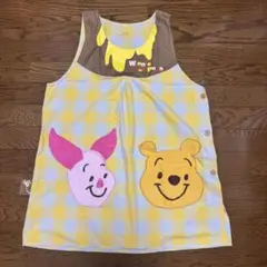 保育士　キャラクターエプロン　くまのプーさん