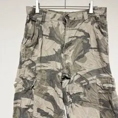 Wrangler ラングラー 迷彩 カーゴパンツ カモフラ 30×32 古着