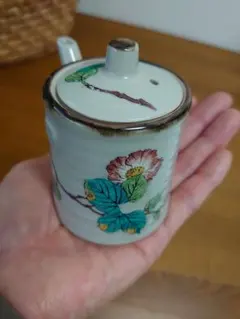 【九谷焼】九谷文山　醤油さし 小型