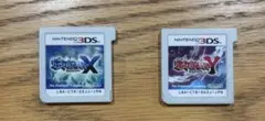 ニンテンドー3DS ポケットモンスター X Y 2本セット　カセットのサムネイル