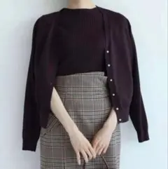 Apuweiser-riche UVカットボトルネックアンサンブル