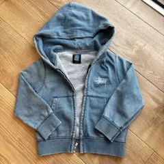 【希少】STUSSY KIDS ステューシー キッズ パーカー S/90cm