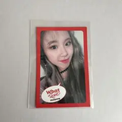 TWICE what is love? チェヨン トレカ