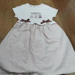 SLAPSLIP　半袖ワンピース　130