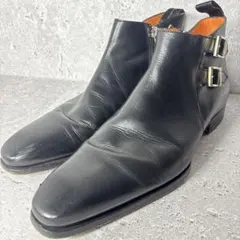 BURBERRY BLACK LABEL ジョッキーブーツ 26cm ブラック - メルカリ