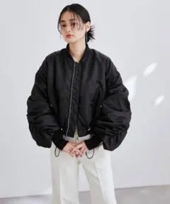 値下げ　アダムエロペ　アウター　ブルゾン　ma-1