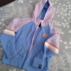 Nike フード付きパーカー ブルー/ピンク　130cm