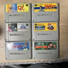 スーパーファミコン ソフト6個セット