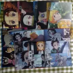 鬼滅の刃　クリアビジュアルポスター　無限列車編　其ノ弐