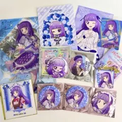 アイカツ プリパラ 映画 劇場販売グッズ コラボカフェ 氷上スミレ セット