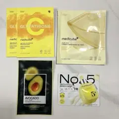 medicube フェイスパック　シートマスク 3枚＋おまけ付き（2種）セット