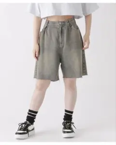 repipiarmario デニムハーフパンツ