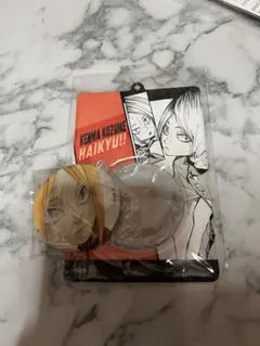 ハイキュー‼︎ 孤爪　研磨　缶バッジ&特製ホルダーコレクション
