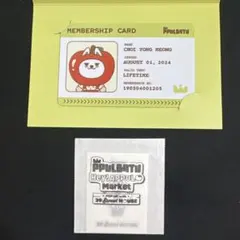 TXT PPULBATU APPUL メンバーシップカード ステッカー スビン