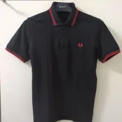 美品 Fred Perry M12 ブラック ポロシャツ 38