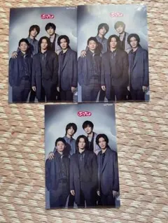 King & Prince ミニクリアファイル 3枚セット