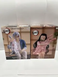 鬼滅の刃ぬーどるストッパーフィギュア　宇髄天元と竈門禰豆子