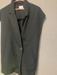 LOWRYS FARM ブラック ベスト