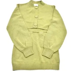 【eimy istoire EIMY】ロゴボタンニットセットワンピース　エイミー