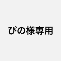 ぴの様専用ページ