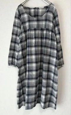 SM2 サマンサモスモス チェック ワンピース M 綿100%