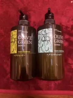 DHC】OLIVE GREEN シャンプー＆コンディショナーセット 650ml - メルカリ