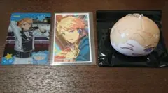 鳴上嵐 クリアカード デコステッカー おまんじゅう