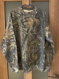 Field Stuff カモフラージュ柄　スウェット　古着