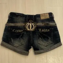 ショートパンツ y2k ギャル 刺繍
