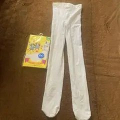 白タイツ　未使用　　100 105