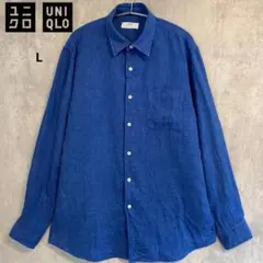 UNIQLO プレミアムリネンシャツ *美品*