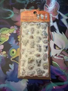 サンリオキャラクターズ　サンリオ　ぷくっとシール　ダイソー　キャンドゥ