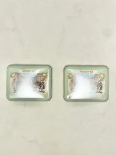 【非売品】ディズニーランドホテル アメニティ缶2つセット