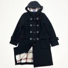 【美品】BLUE LABEL CRESTBRIDGE ダッフルコート　M BLUE LABEL / BLACK LABEL CRESTBRIDGE｜ツイルメルトンダッフルコート