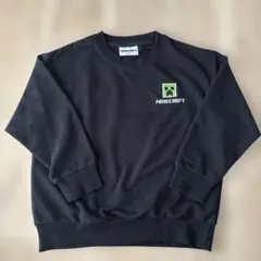 Minecraft ブラック トレーナー 130サイズ