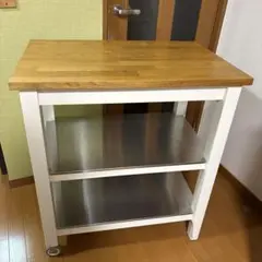 IKEA STENSTORP ステンストルプ キッチンワゴン バタフライ天板美品