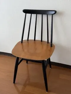 Chair for Edsby Verken in Black and Wood - メルカリ