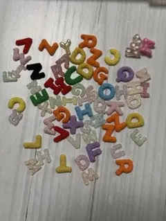 アルファベット　ネイルパーツ