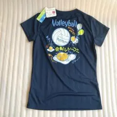ぐでたま バレーボール Tシャツ ネイビー Sサイズのサムネイル