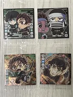 鬼滅の刃 ウエハース デフォルメシール　竈門炭治郎　嘴平伊之助　時透無一郎　後藤