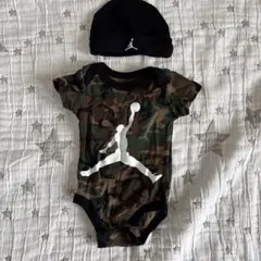 JORDAN ベビー ロンパース 帽子 セット 6M