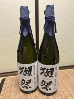 獺祭 純米大吟醸 磨き二割三分 1800ml、2本セット 化粧箱なしのサムネイル