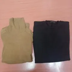 COMME CA DU MODE ニットセーター 2枚セット ユニセックス