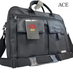 未使用級タグ付 ACE エース 2way ビジネスバッグ ブリーフケース 大容量のサムネイル